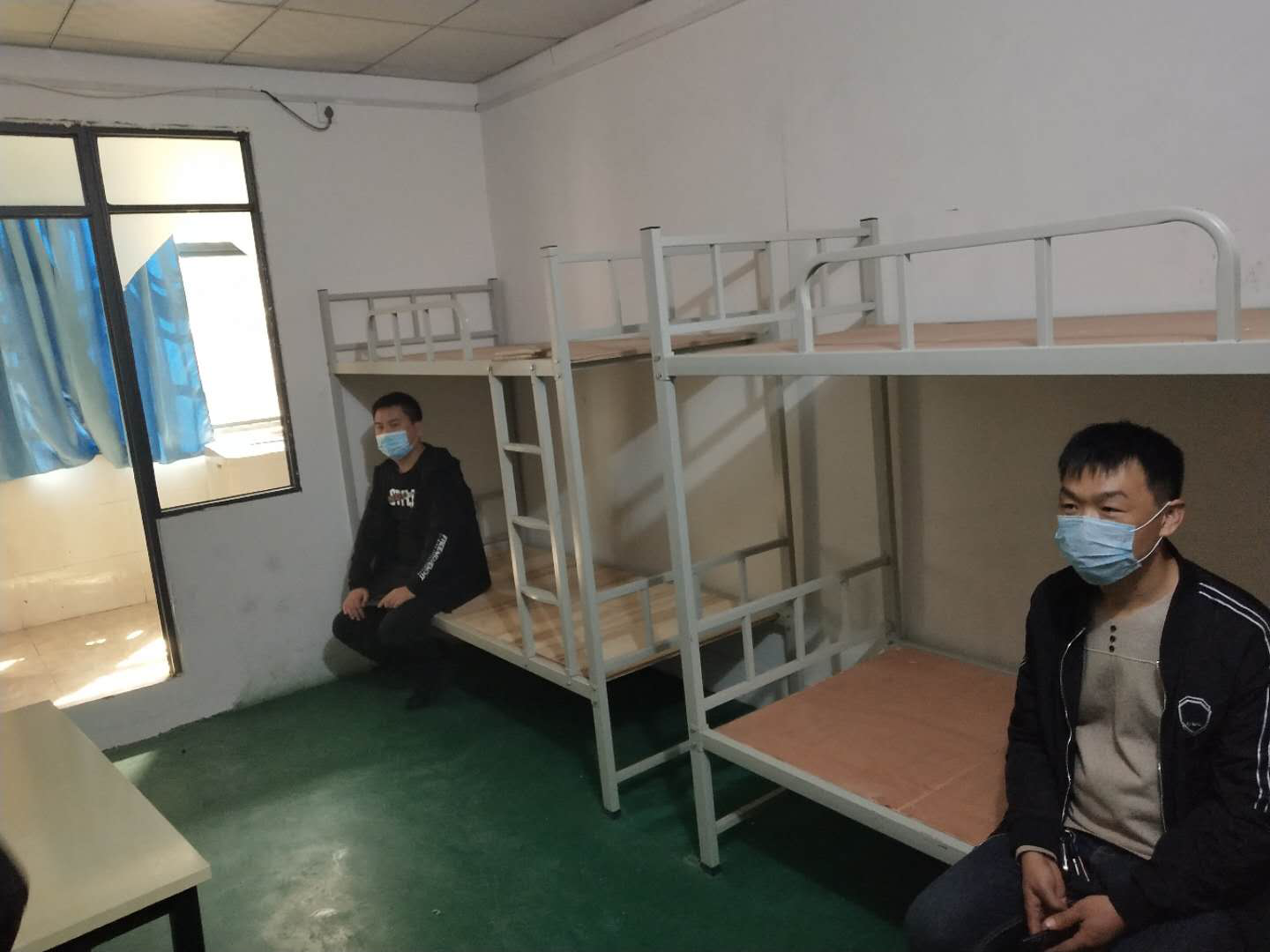 學校宿舍防疫演練